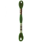 green embroidery floss, DMC 904