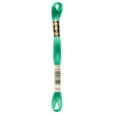 green embroidery floss, DMC 912
