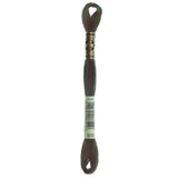 green embroidery floss, DMC 935