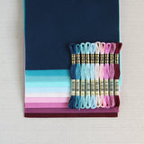 Burgundy Wool Blend Felt