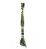 DMC Embroidery Floss, Green Palette