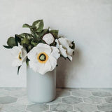 White Peony + Buds, Advanced PDF Pattern