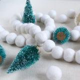 White Felt Balls