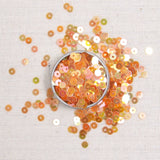 Iridescent Sequins or Beads: Citrine