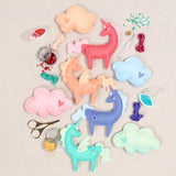 Coral Wool Blend Felt