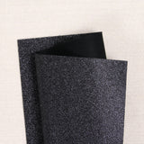 Black Glitter Felt