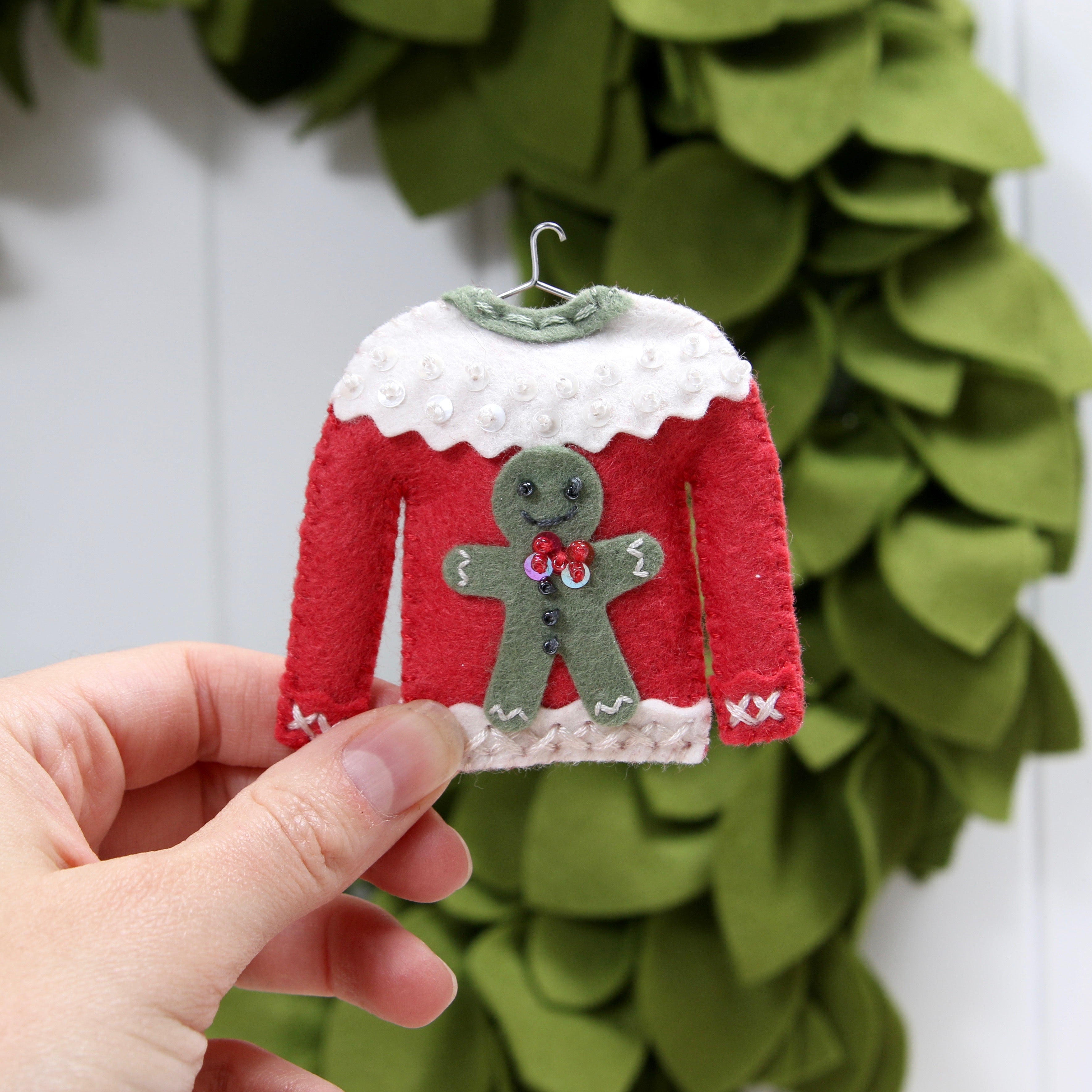 Ugly Christmas Sweater, Deep Etch Die – Benzie Design