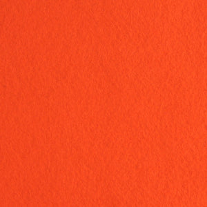 Orange Wool Blend Felt, Benzie Reserve Color