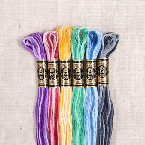 DMC Embroidery Floss, Mixed Colors