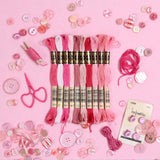 DMC Embroidery Floss, Pink Palette