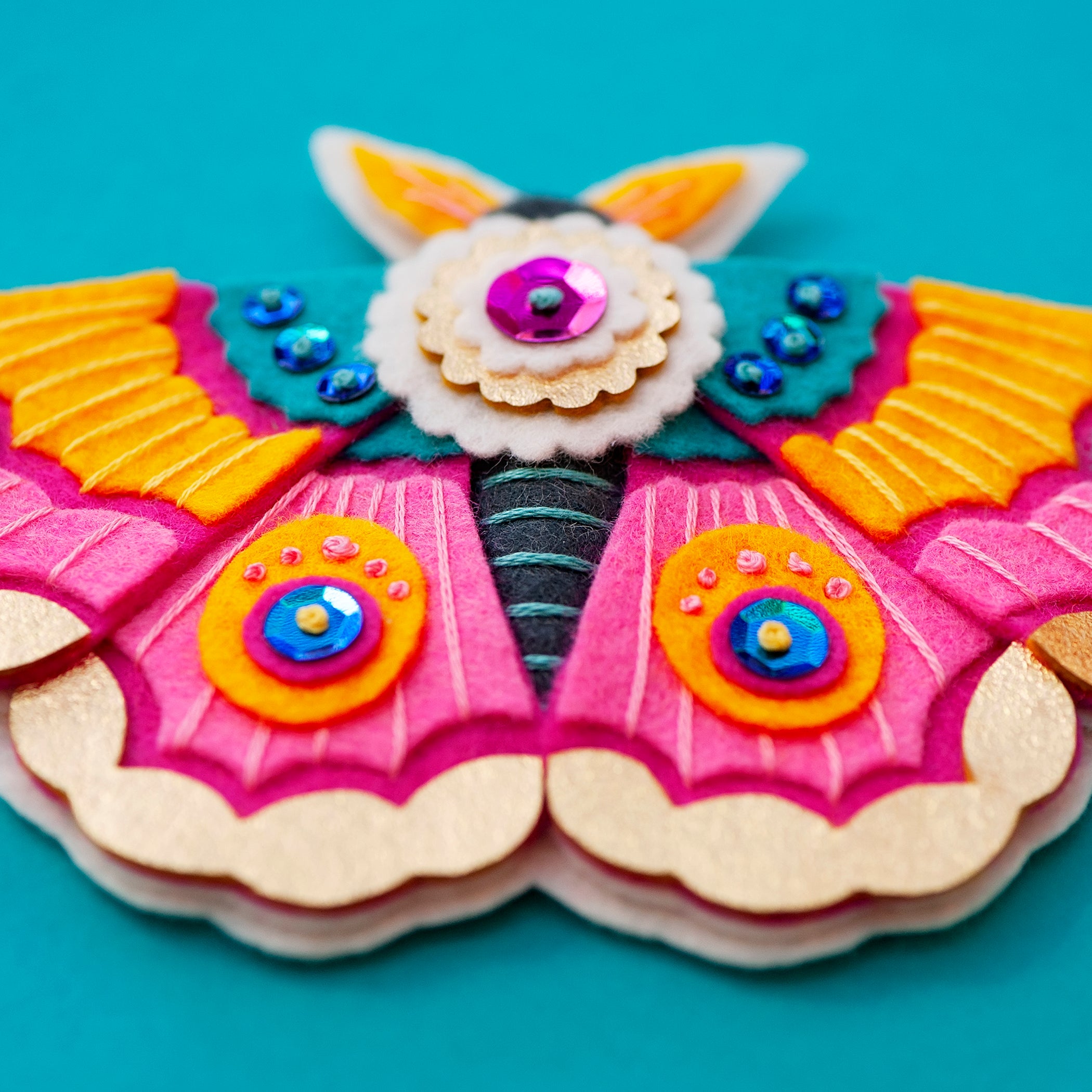 Felt Ornament Kit - Butterfly - 699919343928