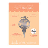 Micro Needle Threader, Poppy