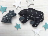 Constellation Animals Felt Pattern