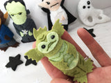 Classic Movie Monsters Felt Pattern