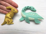 Dinosaurs Felt Pattern