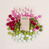 Cranberry Christmas Felt Balls