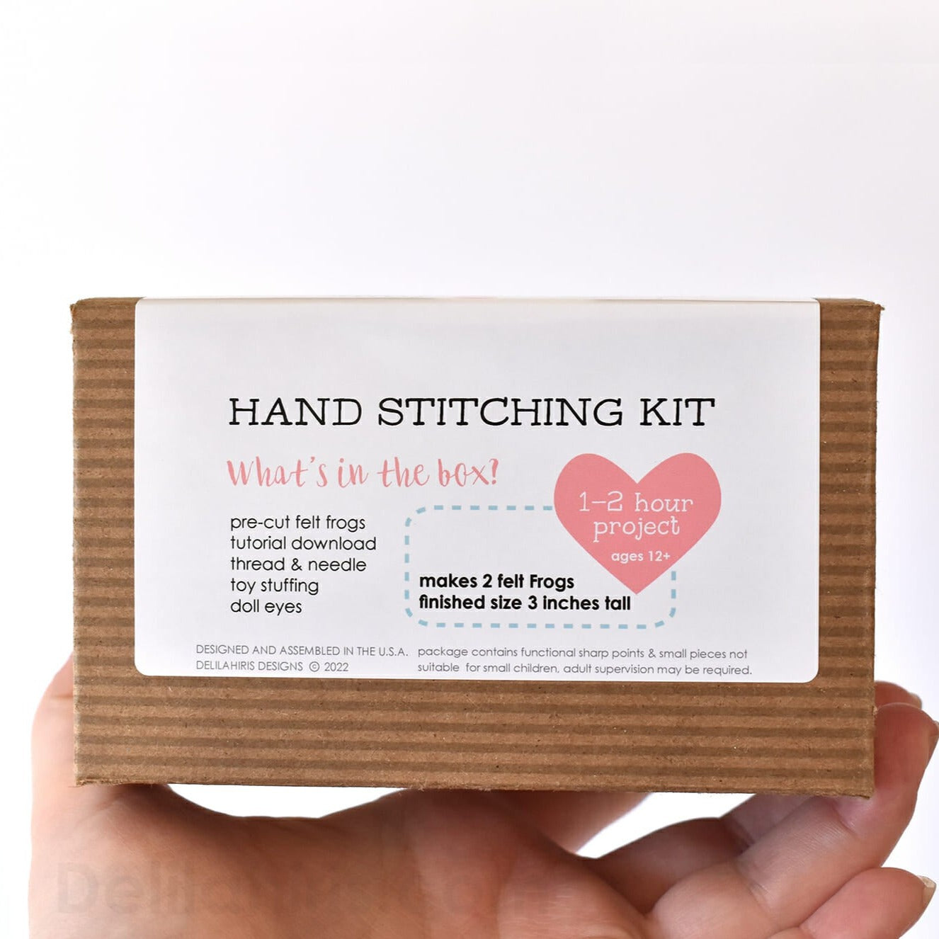 Best Hand Sewing Stitches For Hand Stitching Felt - Delilah Iris Felt Crafts