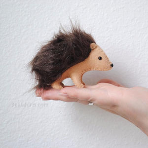 Stuffed Hedgehog Sewing Kit