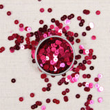 Metallic Sequins or Beads: Magenta