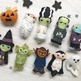 Classic Movie Monsters Felt Pattern