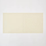 Sashiko Fabric, Herringbone in Ecru