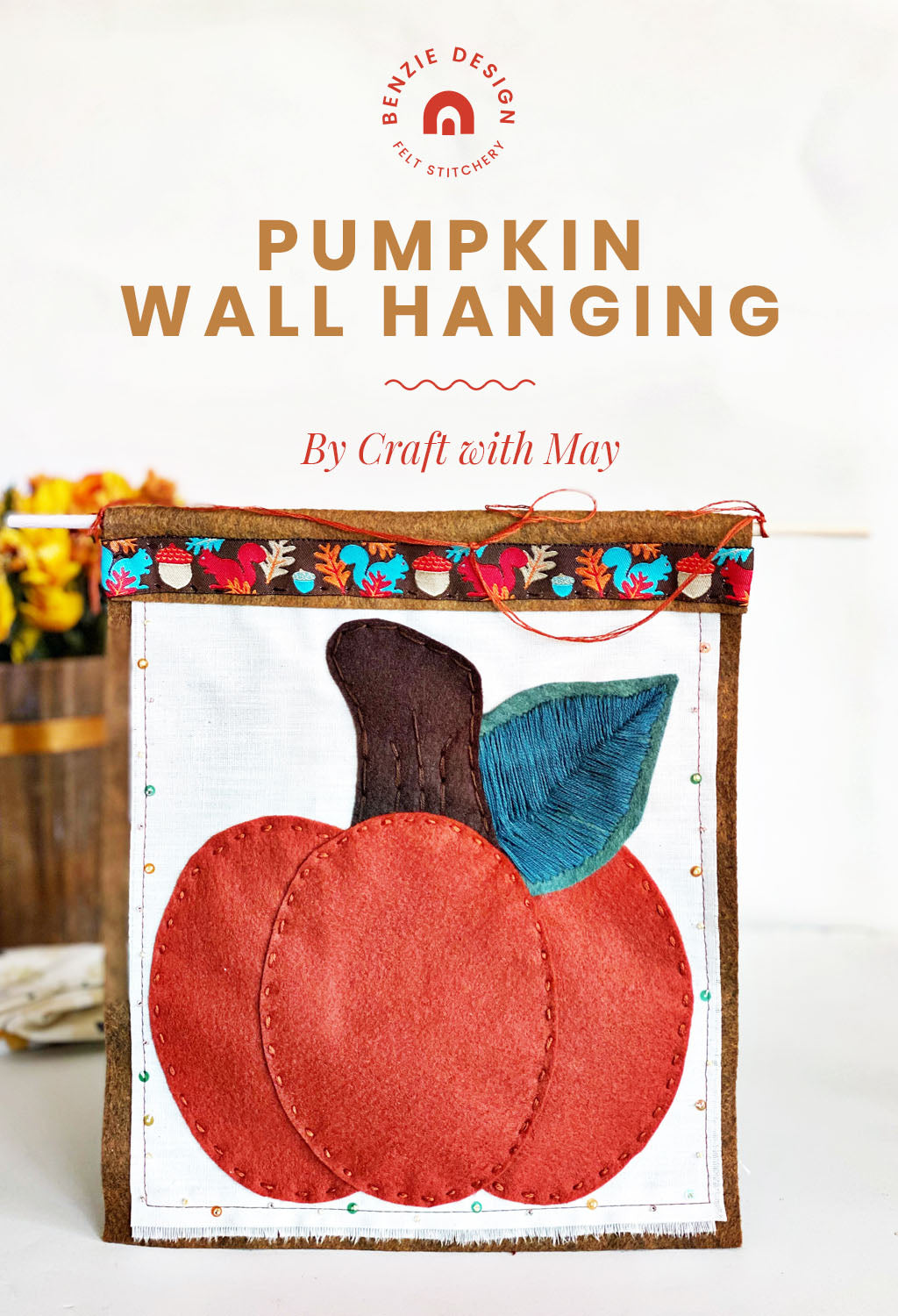 Pumpkin Wall Hanging