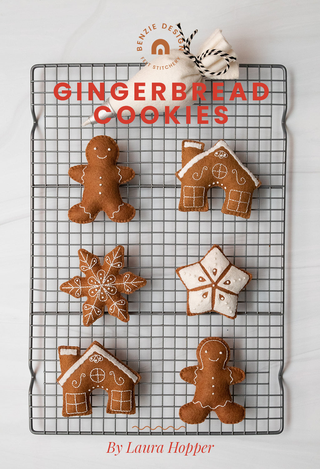 Felt Gingerbread Cookies
