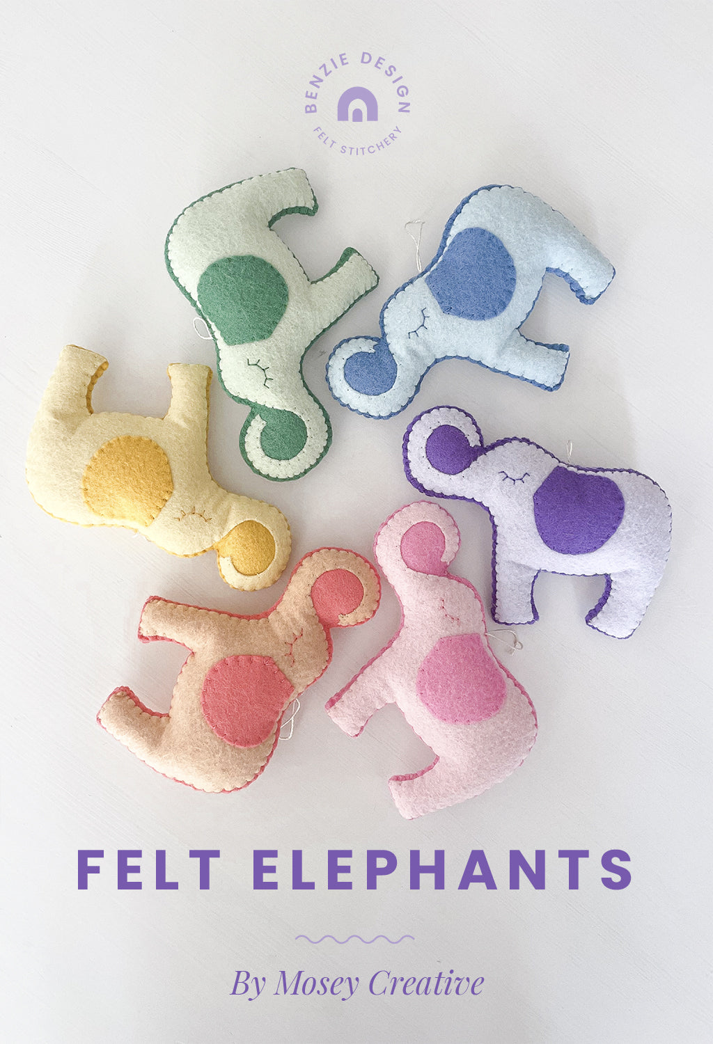 Felt Elephants DIY