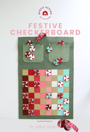 Christmas Checkerboard Tutorial