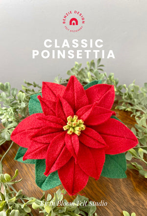Poinsettia Deep Etch Die Tutorial
