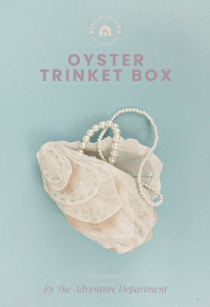 Felt Oyster Trinket Box