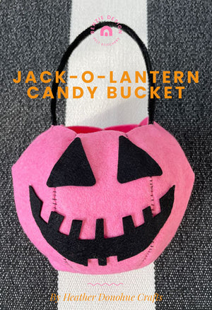 Felt Jack-O-Lantern