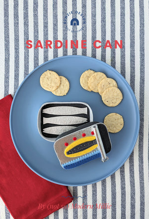 Felt Sardine Can Tutorial