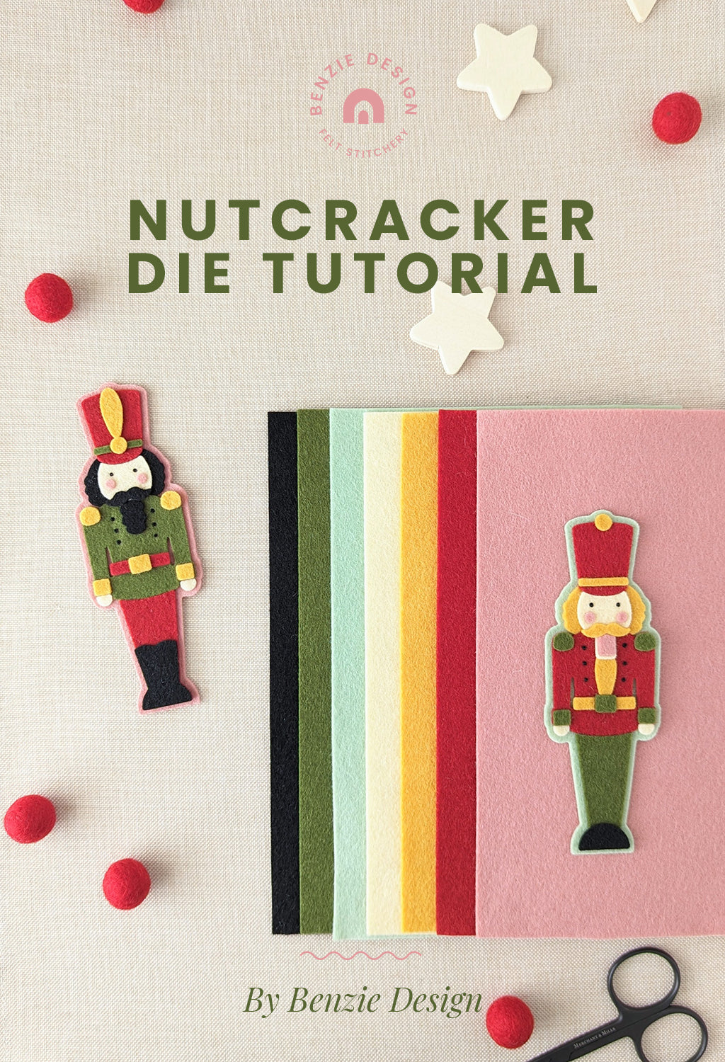 Nutcracker Die Cut Tutorial