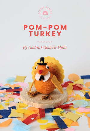 Pom-pom Turkey Tutorial