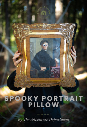 Spooky Portrait Pillows