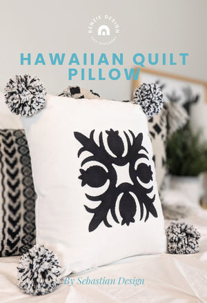Hawaiian Quilt Pillow Tutorial