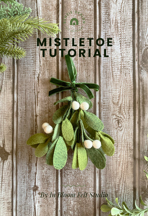 Mistletoe Deep Etch Die Tutorial