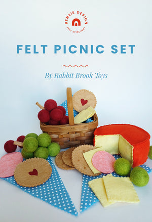 Felt Food Picnic Set