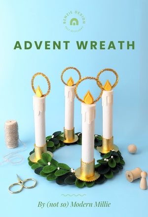 Advent Wreath Tutorial