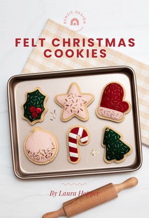 Felt Christmas Cookies Tutorial