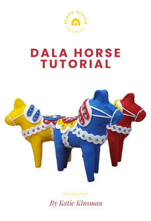 Dala Horse Ornament Tutorial