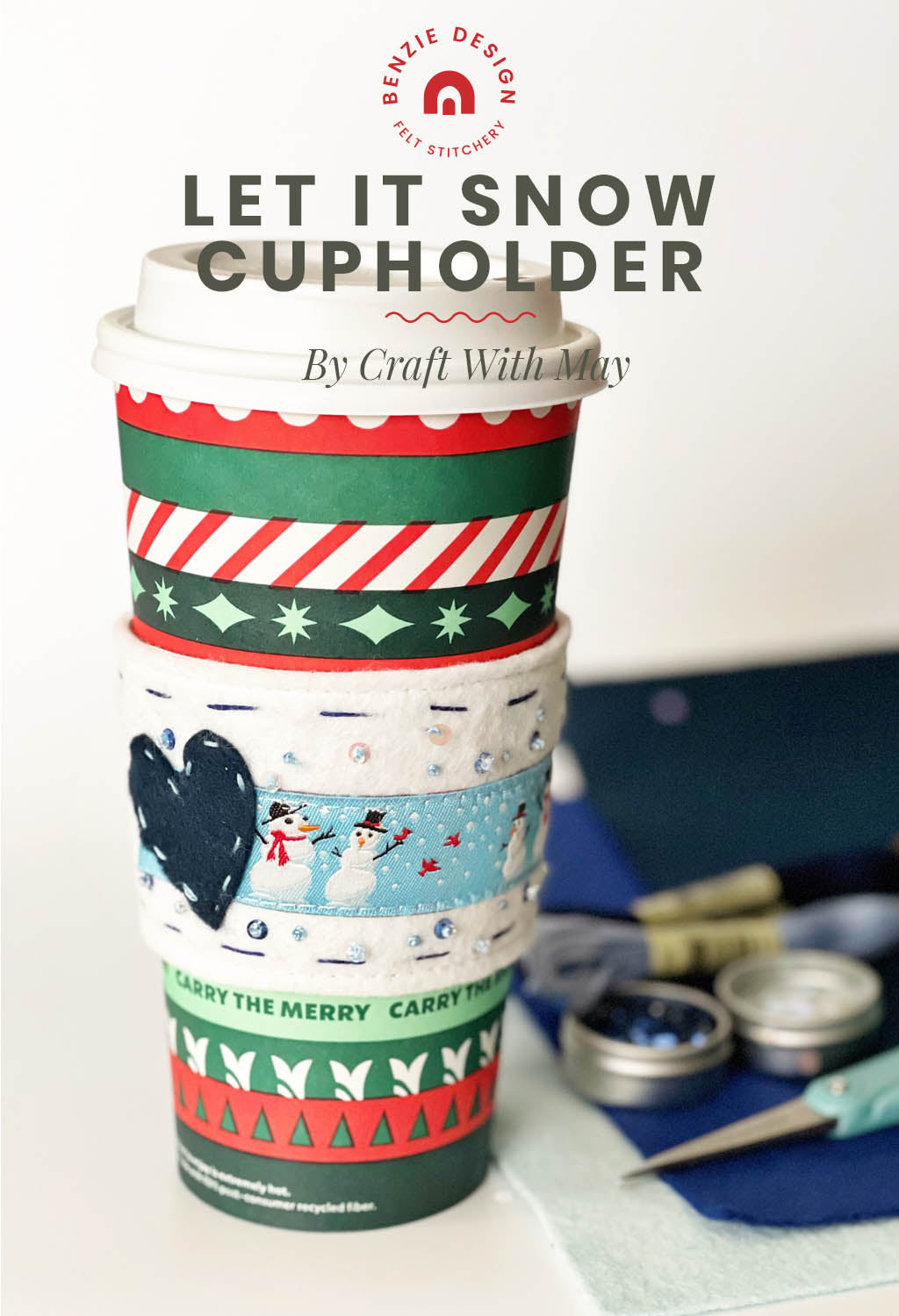 Let It Snow Cupholder