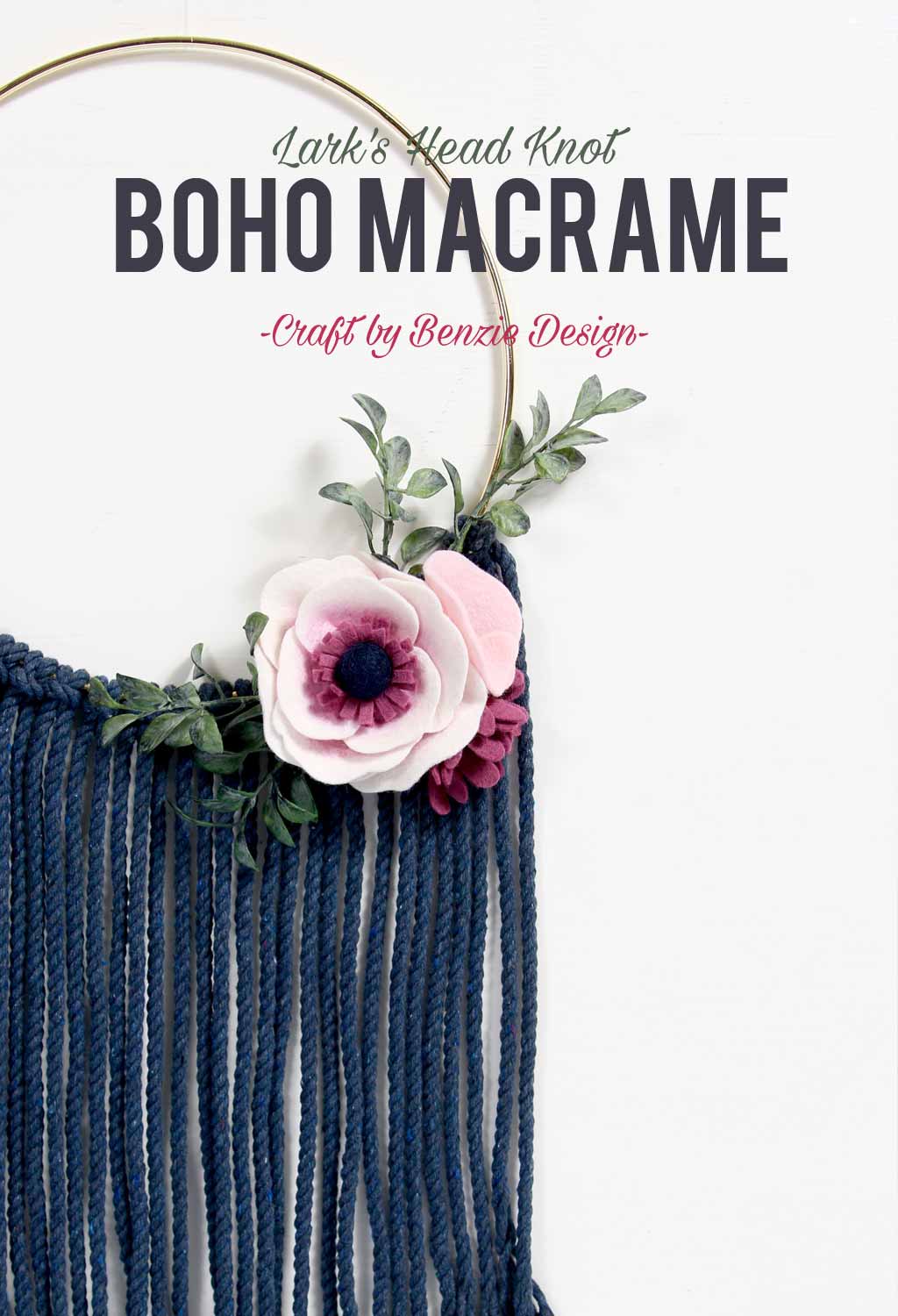 Boho Macrame Wall Hanging