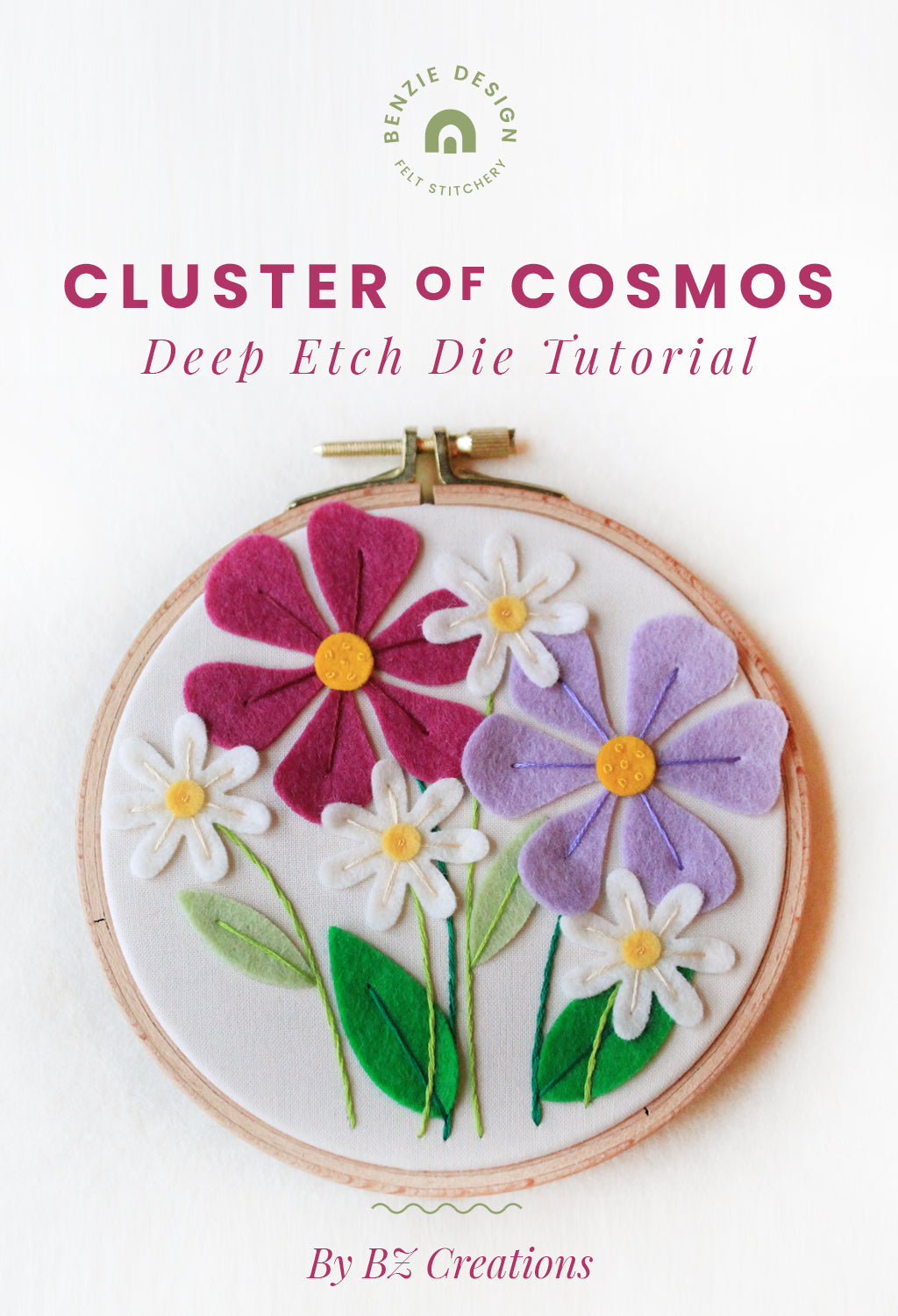 Cluster of Cosmos, Deep Etch Die Tutorial