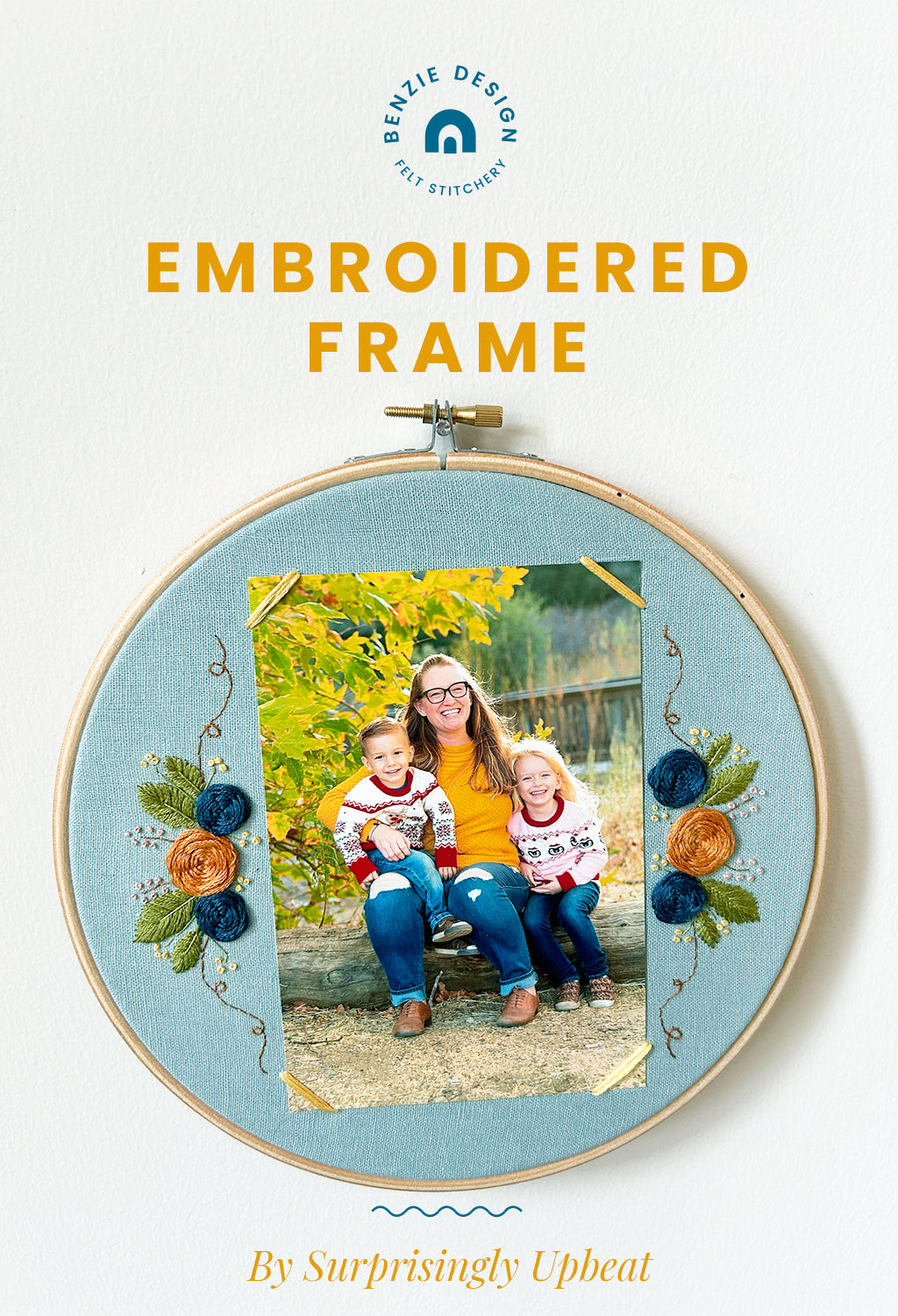 Embroidered Frame Tutorial