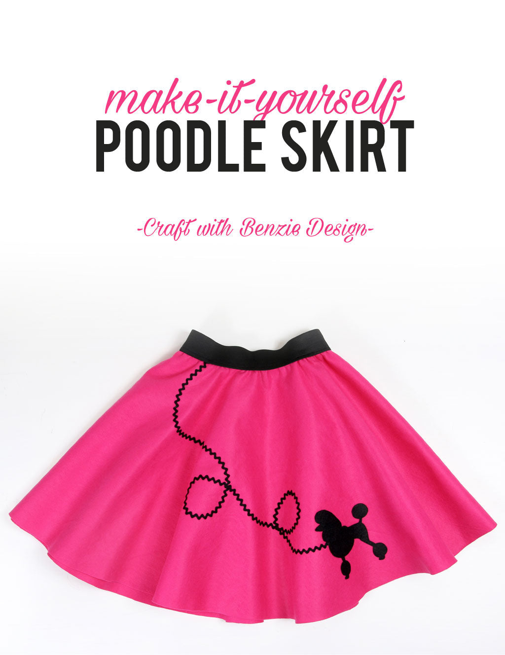 Felt Poodle Skirt DIY