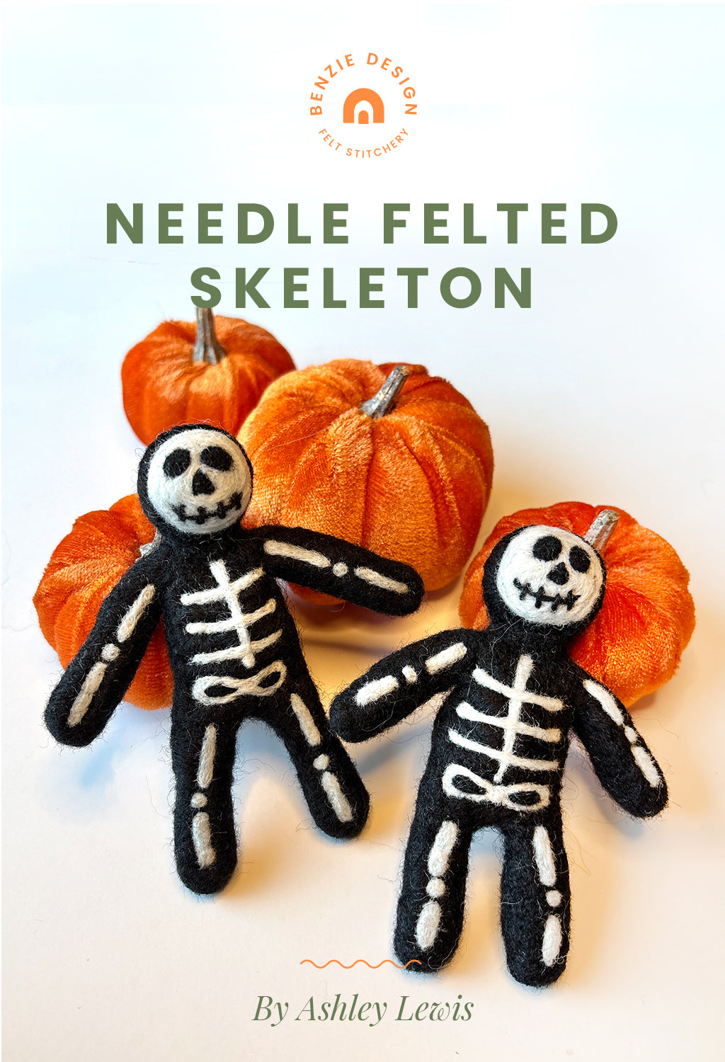 Needle Felted Skeleton
