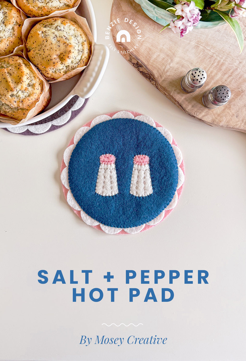 Salt + Pepper Hot Pad