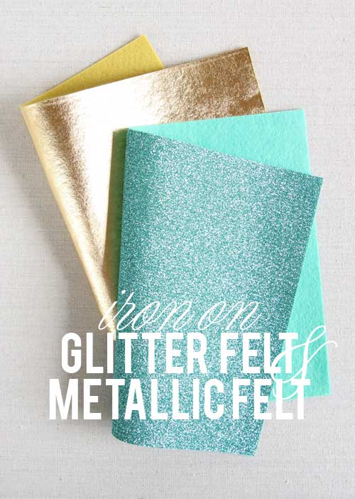 Benzie Iron-On Glitter & Gold